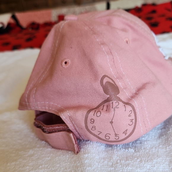 Disney Pink and White Baseball Cap with Embroidered Text - Picture 4 of 11